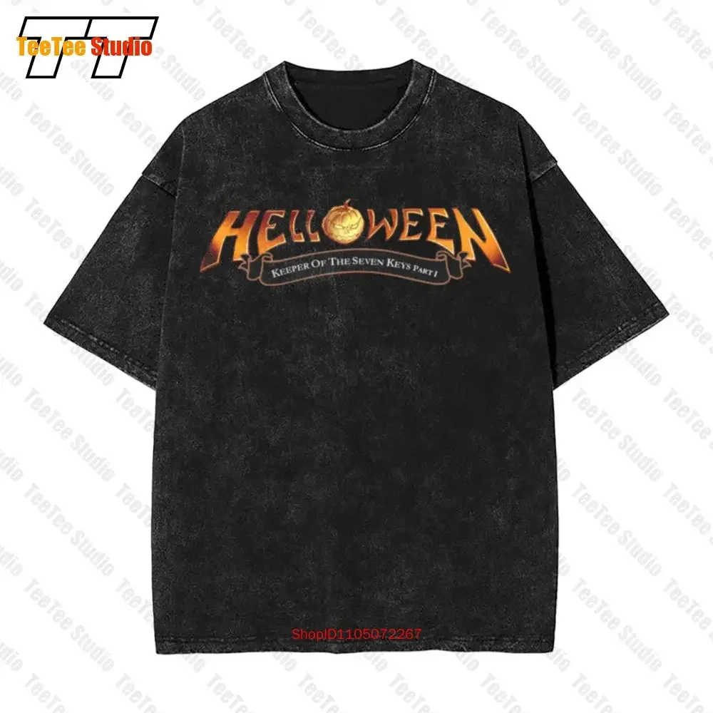 Helloween Keeper Of The Seven Keys Vintage Oversized T-Shirt 9QW2
