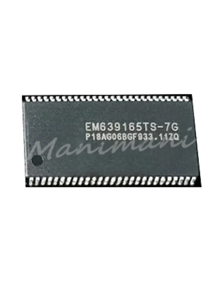 (10piece) EM639165TS-7G  EM639165TS TSOP-54 EM6A9160TSOA-5G  EM6A9160TSOA TSSOP66   IC chip electronic components