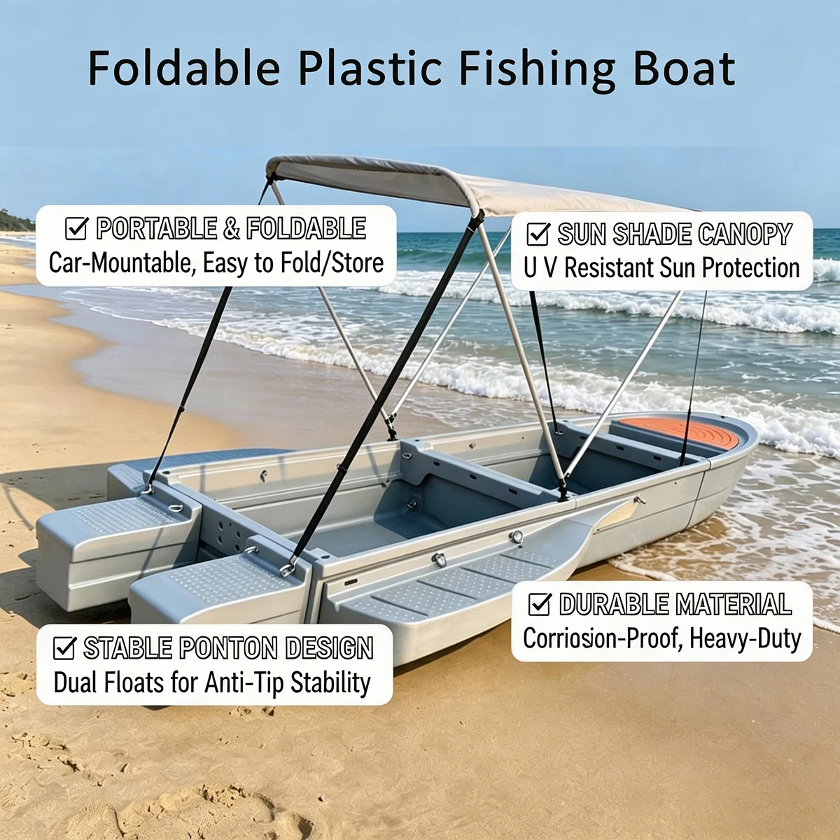 Wysokiej jakości, wytrzymała,  – Fishing Boat Aluminum recenzja i cena
