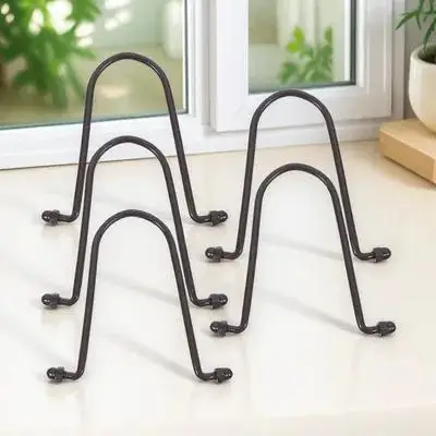 

5pcs Rain Chain Hooks Aluminum Alloy Garden Accessories Easy Install Simple Design for Home Decor Rain Gutter Chains