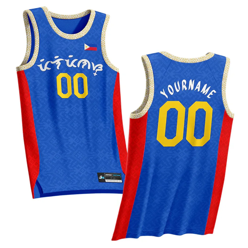 Philippines Custom Basketball Jersey Fashion Casual Sleeveless Hot Selling T-shirt Oversized Quick Drying Breathable Sports Top