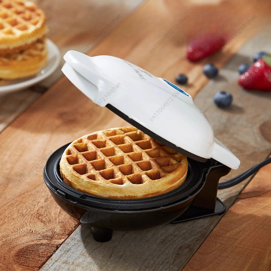 

110V Mini Waffle Maker, US UK EU AU Standard, Electric Cake Bell Breakfast Machine, Compact Kitchen Appliance for Home