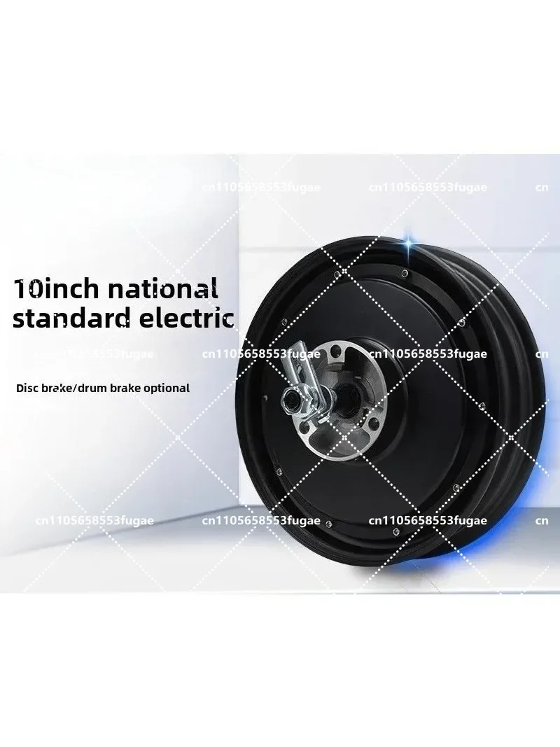 Universal 10-Inch 2000W High-Speed Rear Motor Assembly for E-Scooter Repair 48V/60V/72V Compatible with Various Models