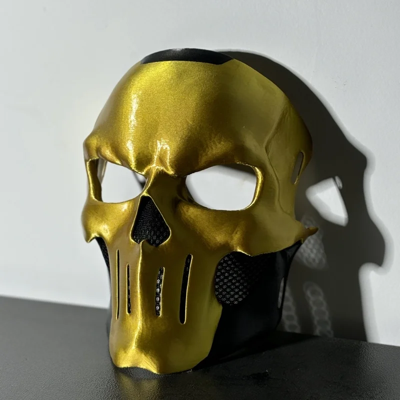 High Quality Delta Action Red Wolf Mask Maroon Rose, Detailed Cosplay Prop Helmet for Halloween Costume Party Collection