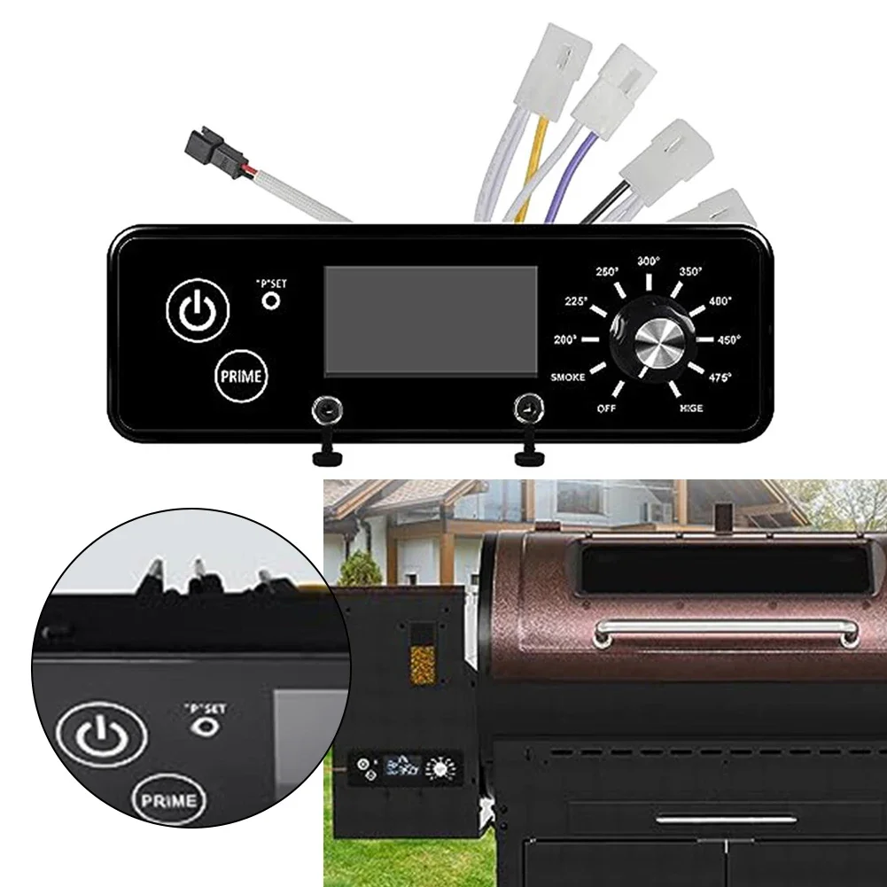 Imagem -03 - Digital Thermostat Controller Board Peças de Controle de Temperatura para Pitboss Grills Quadrado de Plástico Novo 1pc