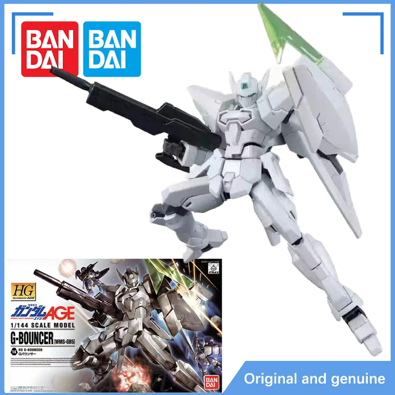 

【Поточные товары】 Bandai Original Gundam Model Kit Аниме Фигурка HG AGE 1/144 G Bouncer WMS-GB5 Фигурка Сборная модель Коллекционная модель