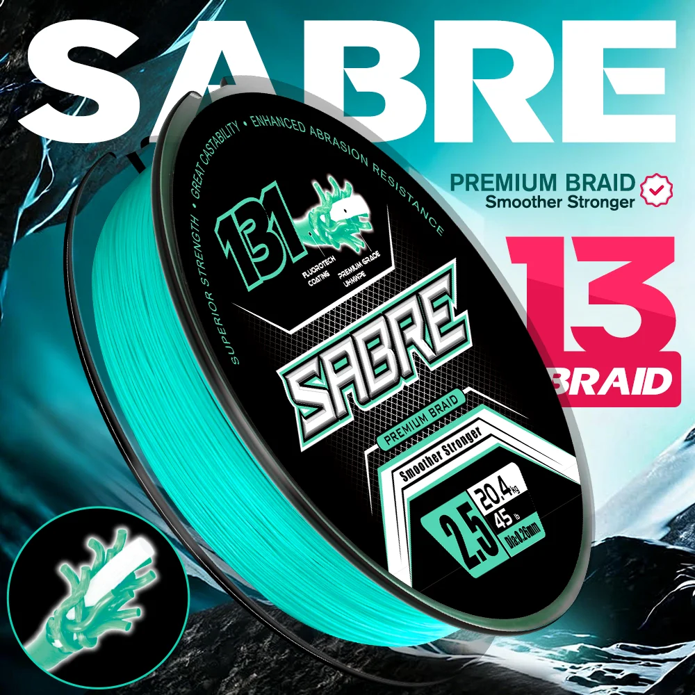 Vikingar 500 m, 131 Stränge, geflochtene PE-Angelschnur, ultraglatt, null dehnbar, abriebfest, zum Salzwasser- und Süßwassergießen