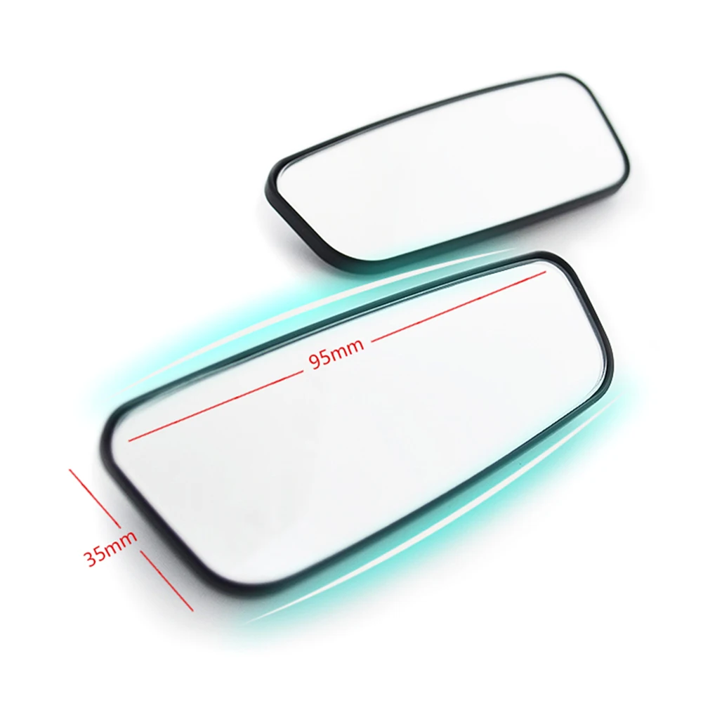 Enhanced Safety Car Truck SUV Auxiliary Mirror Broad Vision Construction Sway Adjustability Fit Enhanced Safety