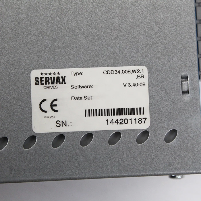 Used in good condition CDD34.008.W2.1.BR  Servo Drive  CDD34.008,W2.1,BR