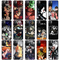 HZ-5 Black Clover Soft Case For Moto G40 G60 G51 G41 G G42 G71 G52 E32 G10 G50 G60S G20 G30 Power Plus