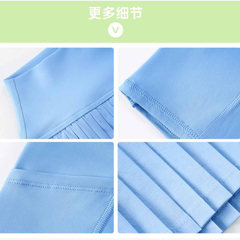 새로운 여성 스포츠 테니스 Skorts 높은 허리 스타킹 요가 테니스 반바지 스커트와 주머니 솔리드 Pleated 미니 스커트 Anti-Exhaust