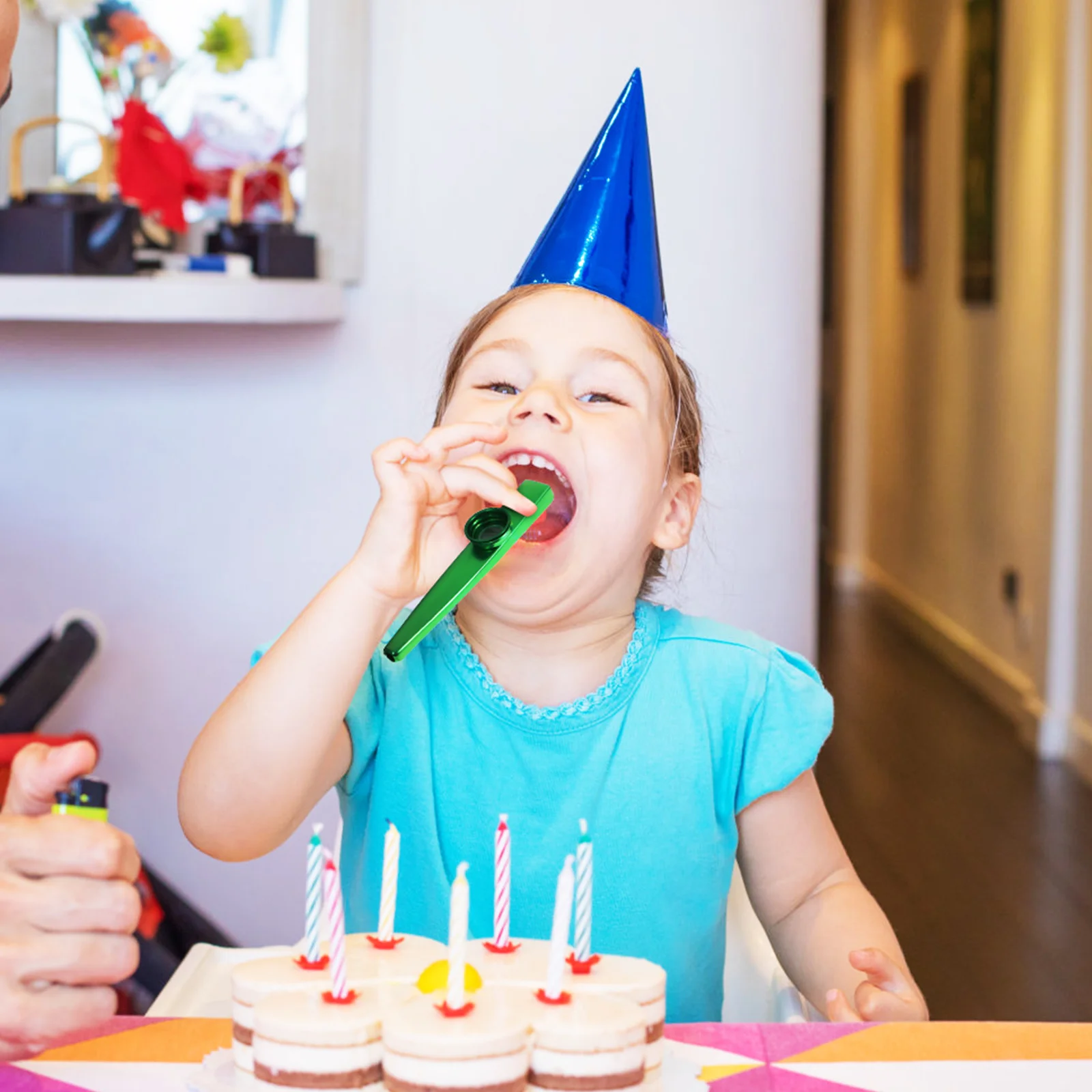 Kazoo en métal pour adultes et enfants, 6 pièces, performance adulte, bouche, amoureux de la musique, pratique de la musique