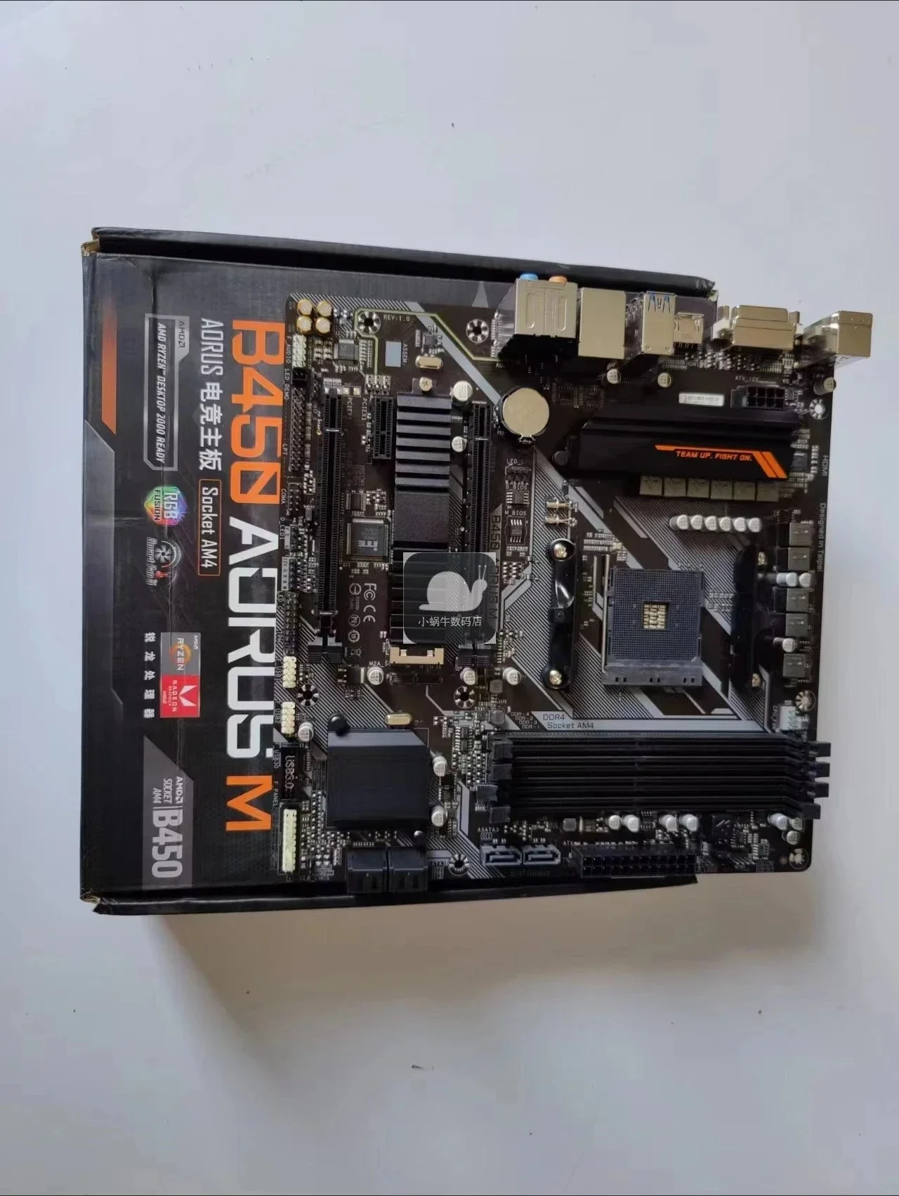 

For Gigabyte B450M-AORI M desktop computer AMD Gigabyte 450 small engraving main board