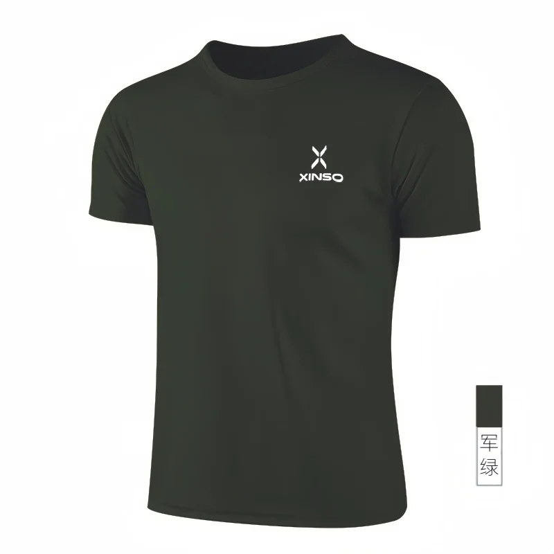 Quick Dry Running Shirt Football Shirt Men's Sportswear Men's Jogging T-shirt Quick Dry Compression Sports T-shirt Gym image 2
