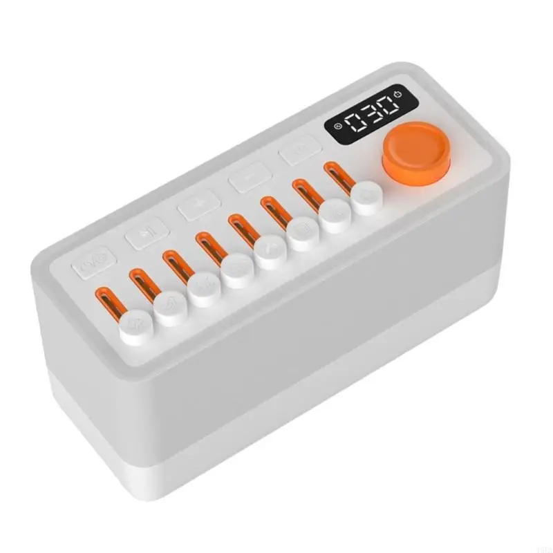 T5EA White Noise Urządzenie wiele funkcji akumulatorami i światłami kolorów