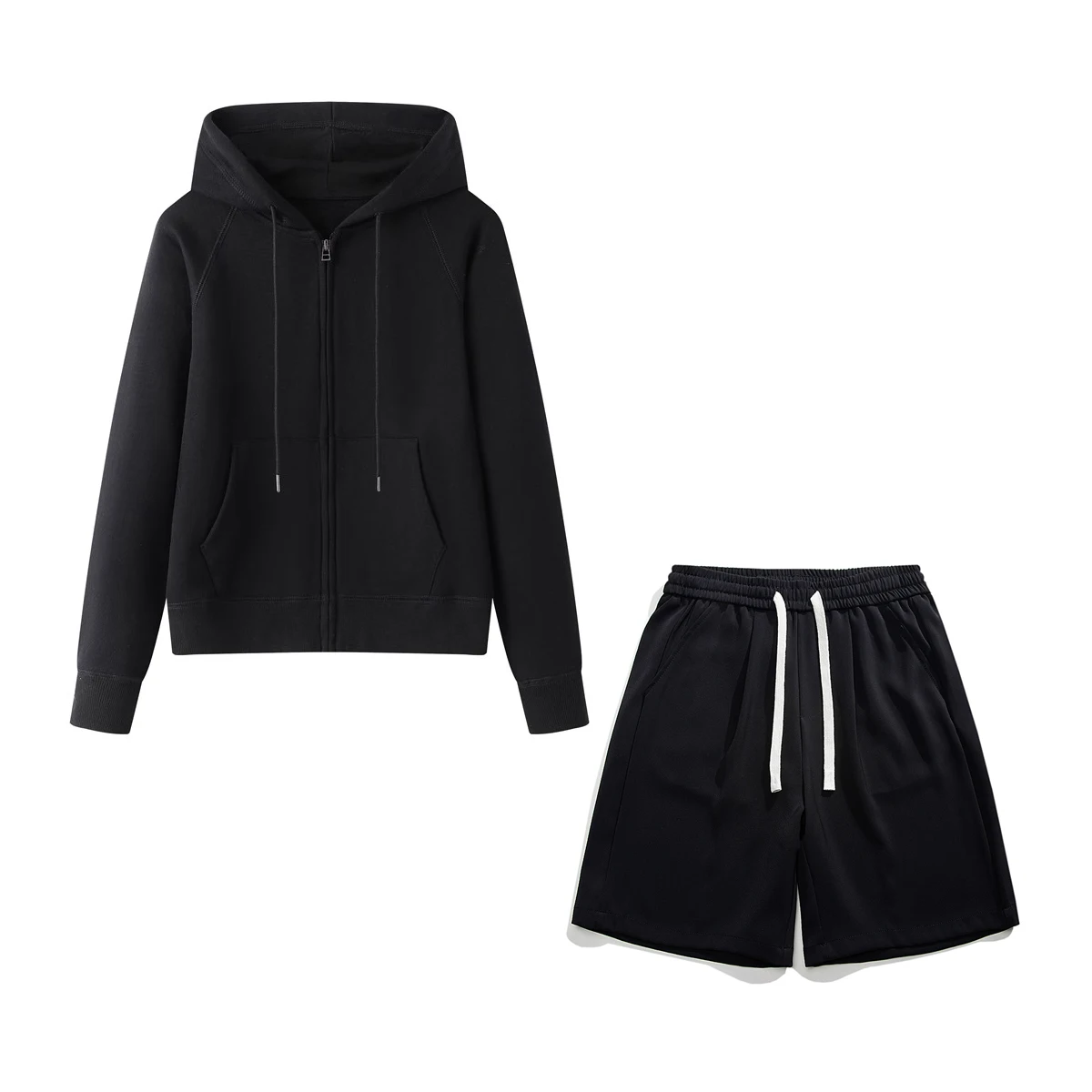 

NIGO, спортивная куртка на молнии, шорты, комплект, костюм # nigo94696