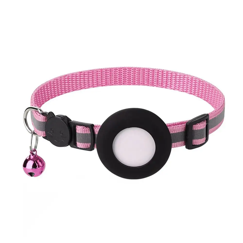 For Airtag Collar For Cats With Protective For Anti Lost Locator Tracker Dog Accessories Reflective Pet Collars S8p4