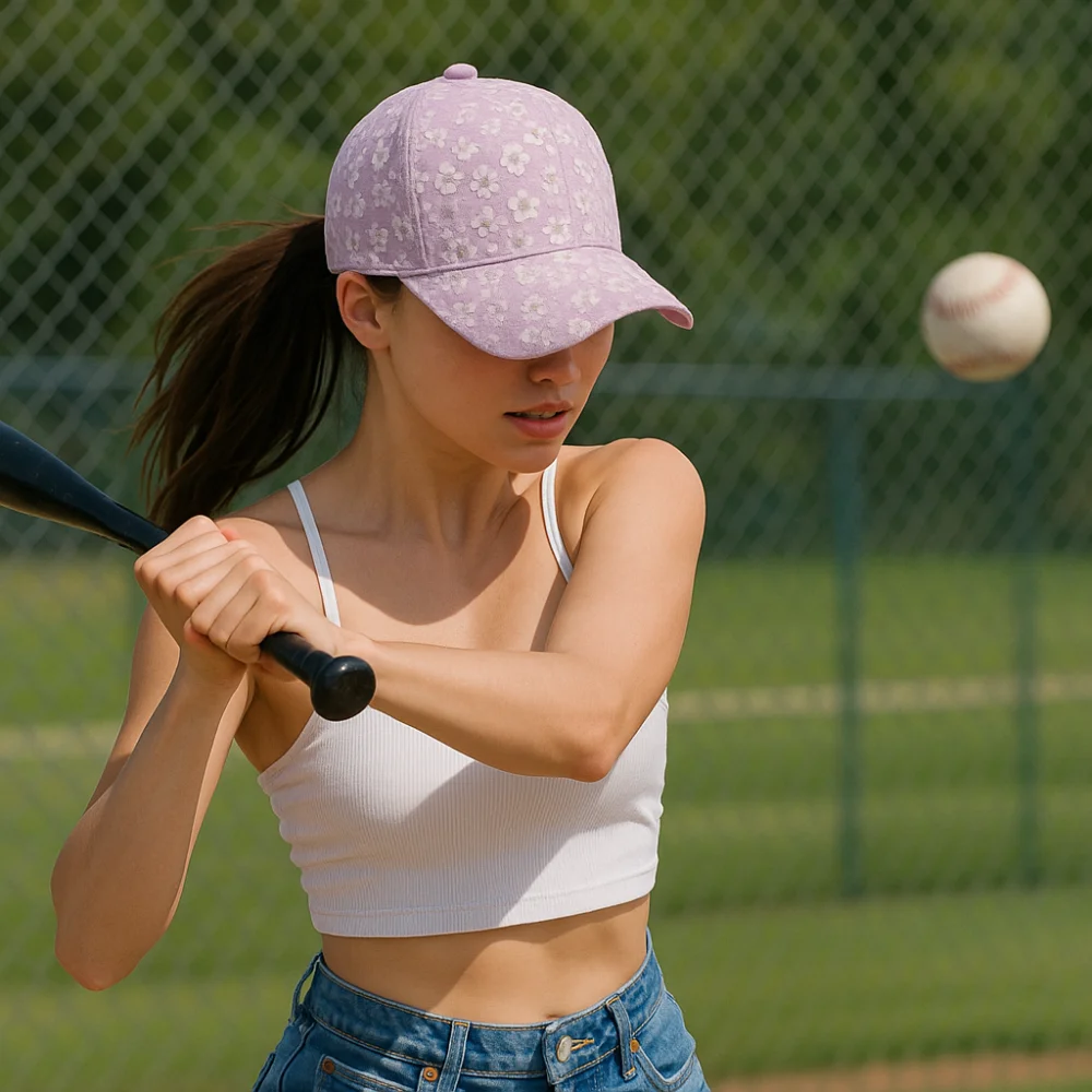 New Rhinestone Baseball Cap Anti-Sun Anti-uv Designer Sun Hat Adjustable Trendy Y2k Caps