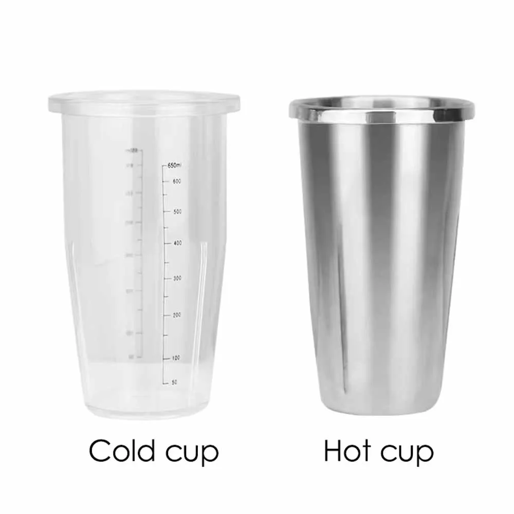 Stainless Steel Milkshaker Milk Shake Machine Double Cup Bubble Tea Stirring 18000rpm Double Speed Mixer Beverage Stirrer view 5
