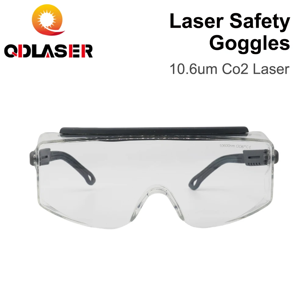 

QDLASER OD6+ 10.6um Co2 Laser Safety Goggles 10600nm Protective Glasses Shield Protection Eyewear for Co2 Machine