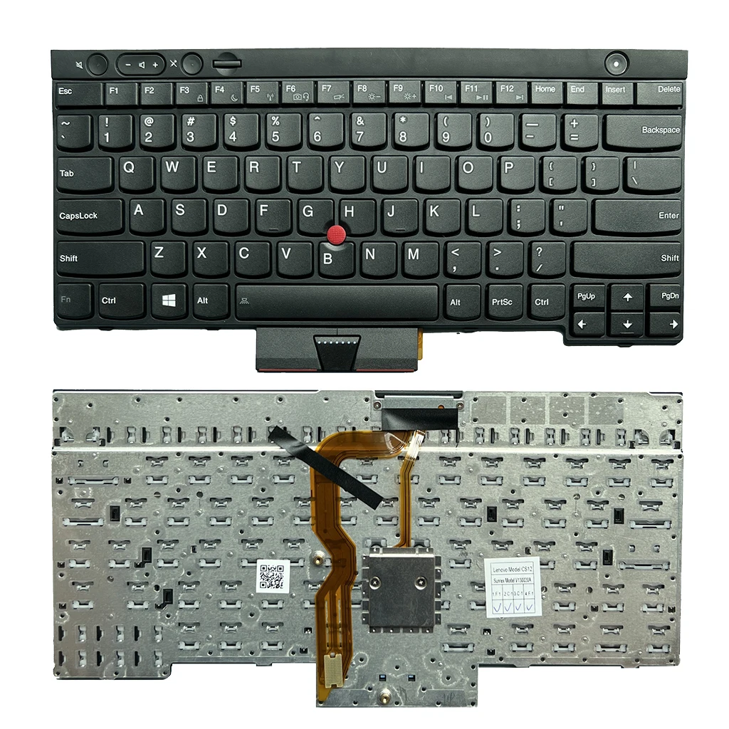 New US French Russian Keyboard For Lenovo ThinkPad X230 X230T T430 T430I T430S T530 W530 L430 L530 English/RU/FR