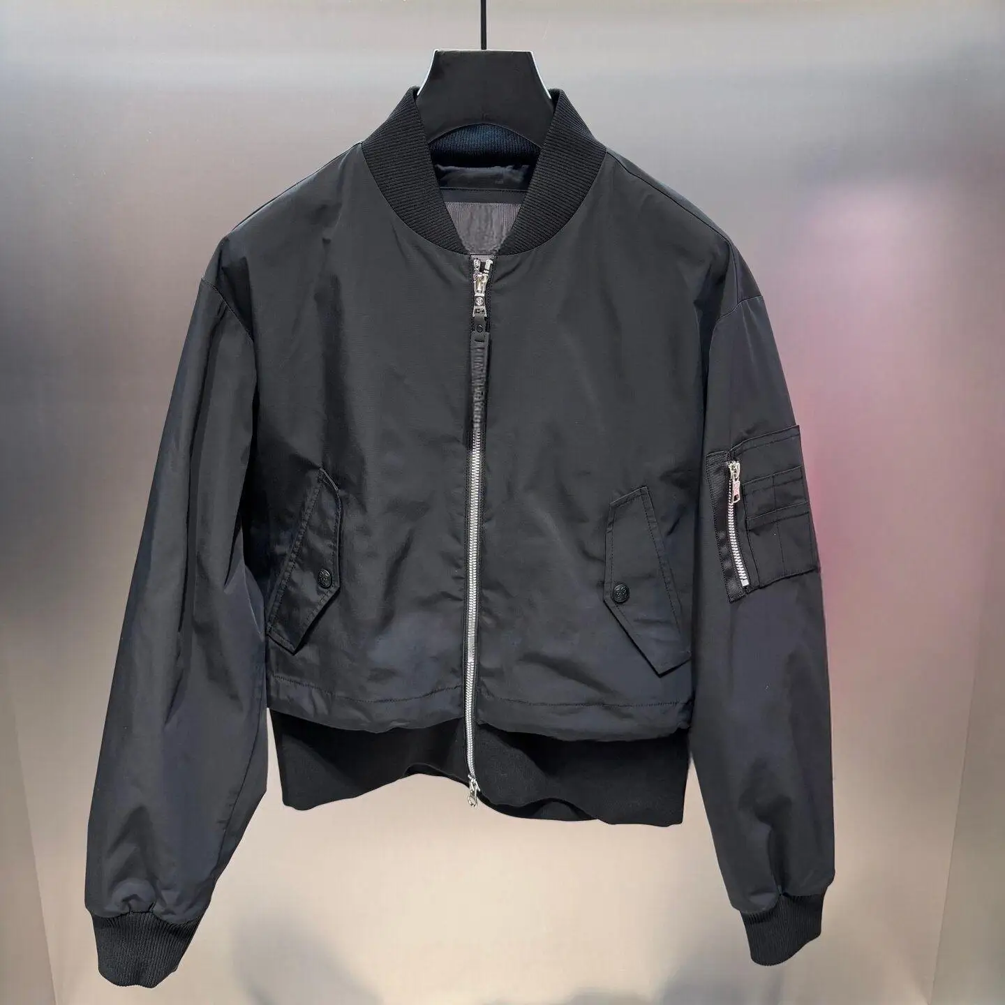 2026 Women Autumn Golf Zip Long Sleeve Jacket Windproof Lining Versatile Ladies Casual Sports Outerwear