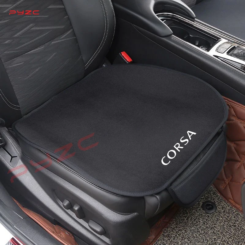 1Pcs Car Seat Cover Cushion Protection Pad For Opel CORSA  Delicate suede material Auto Interior Accessories