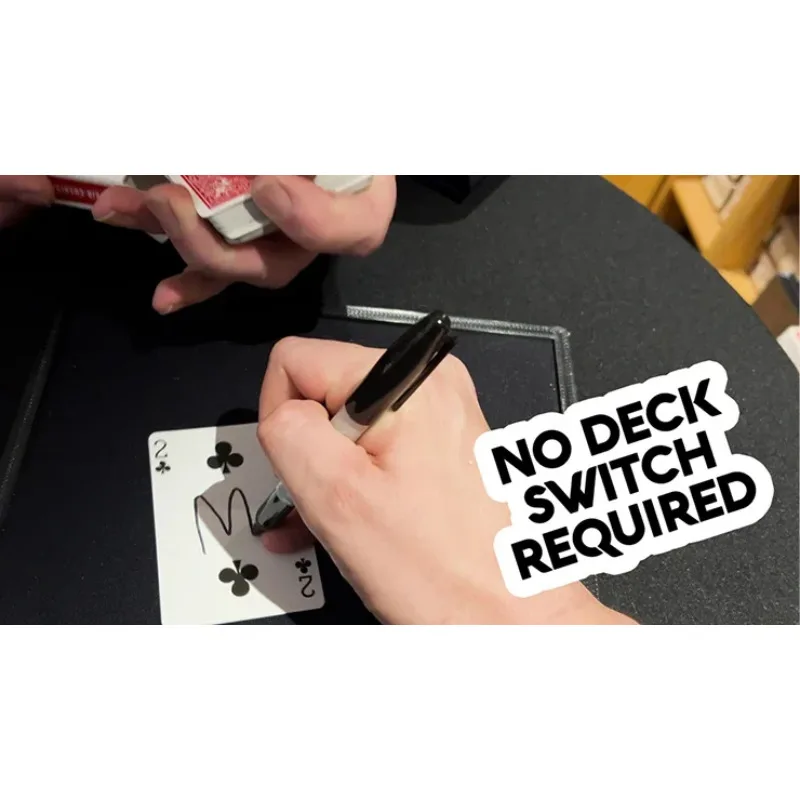 Unboxed Red by Mark Traversoni Card Magic Trick Close Up Magic Magia Magie Magicians Prop Accessory Illusion Gimmick