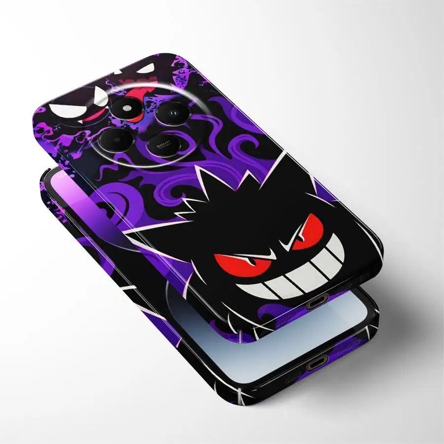 Casing Penutup Ponsel Keras untuk Xiaomi Redmi Note 10S 9T 9S 11 10 13 Pro Plus 12S 12 14 Pro 9 Cool Gengars
