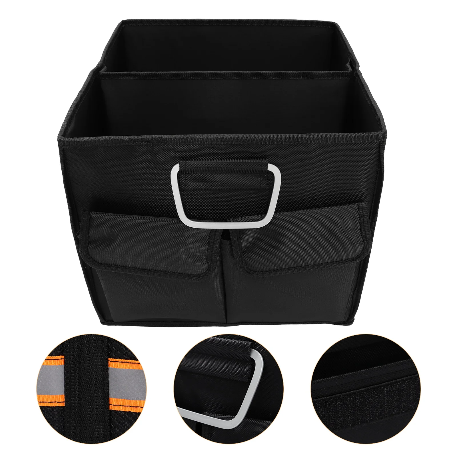 

Car Storage Box Foldable Container ganizer Sundries Case Trunk Accessories Bins Oxford Cloth Car Truck Storage Compartments