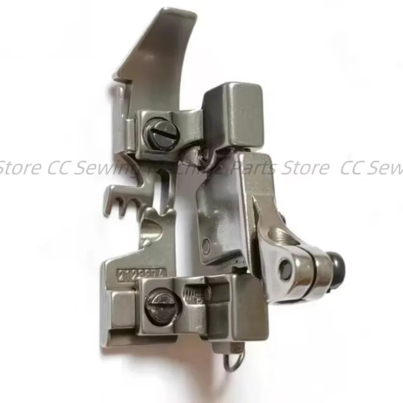 Pegasus M900 new three-pin six-thread narrow press foot 212887A 5*5 medium thick material industrial sewing machine spare parts