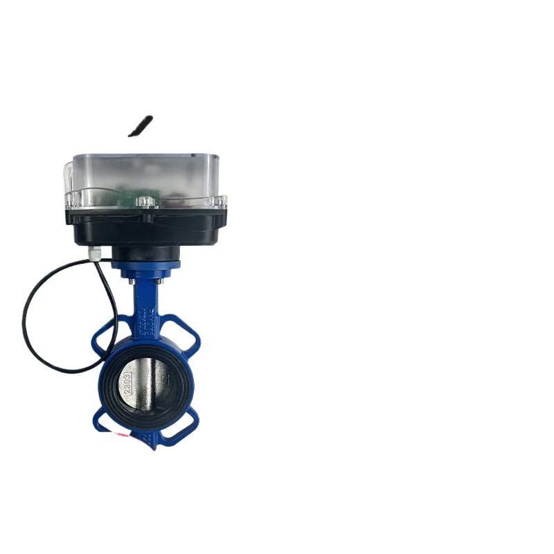 Electric valve Pin-on butterfly valve Irrigation mobile phone wireless remote control Solar integrated opening degree