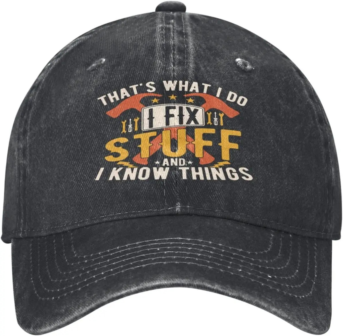 

Trucker Hat Men Women Unisex Baseball Cap Washed Cowboy Hat Retro Adjustable Gift