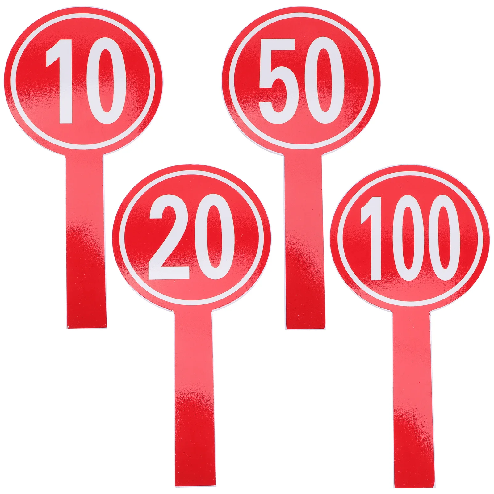 4 قطعة لوحات النتائج الفارغة مزدوجة الجانب يده السبورة الجافة محو المجاذيف للتصويت مزادات القضاة التهديف الصغيرة للكتابة #2