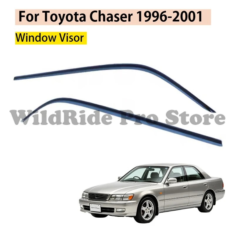 

Для Toyota Chaser 1996-2001: Прочные дымчатые дефлекторы окон | Один комплект идеально подходящих дождевиков | Вентилируемые дефлекторы для боковых окон