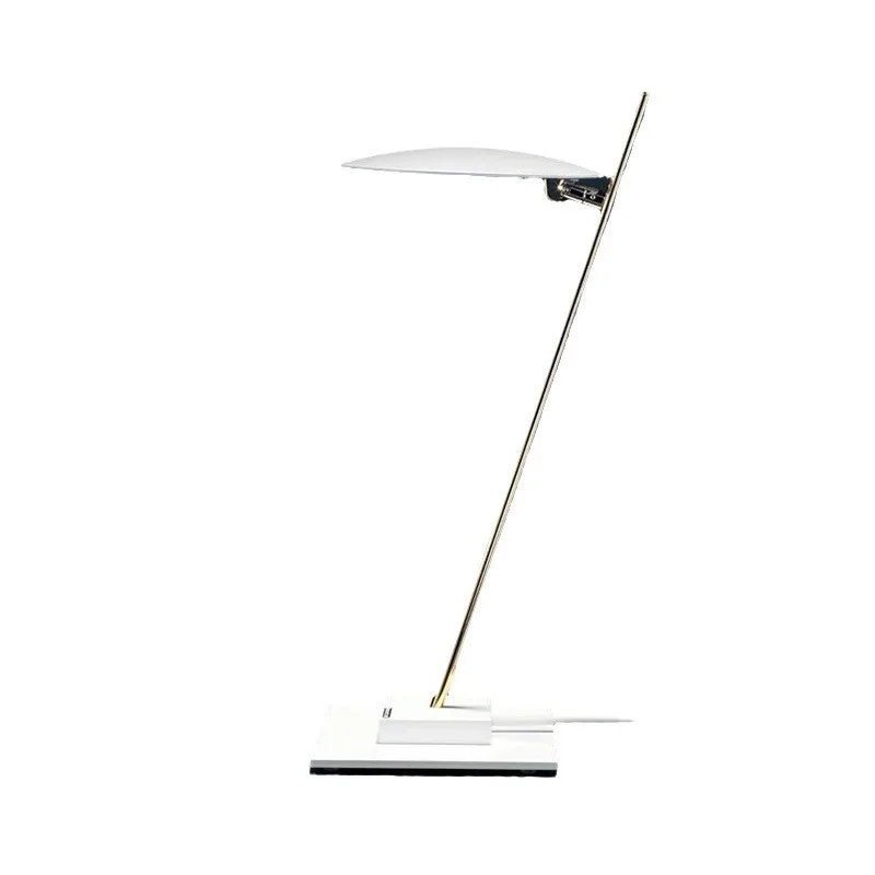 Modern minimalist art led study desk lamp, Nordic modern minimalist creative bedside desk lamp