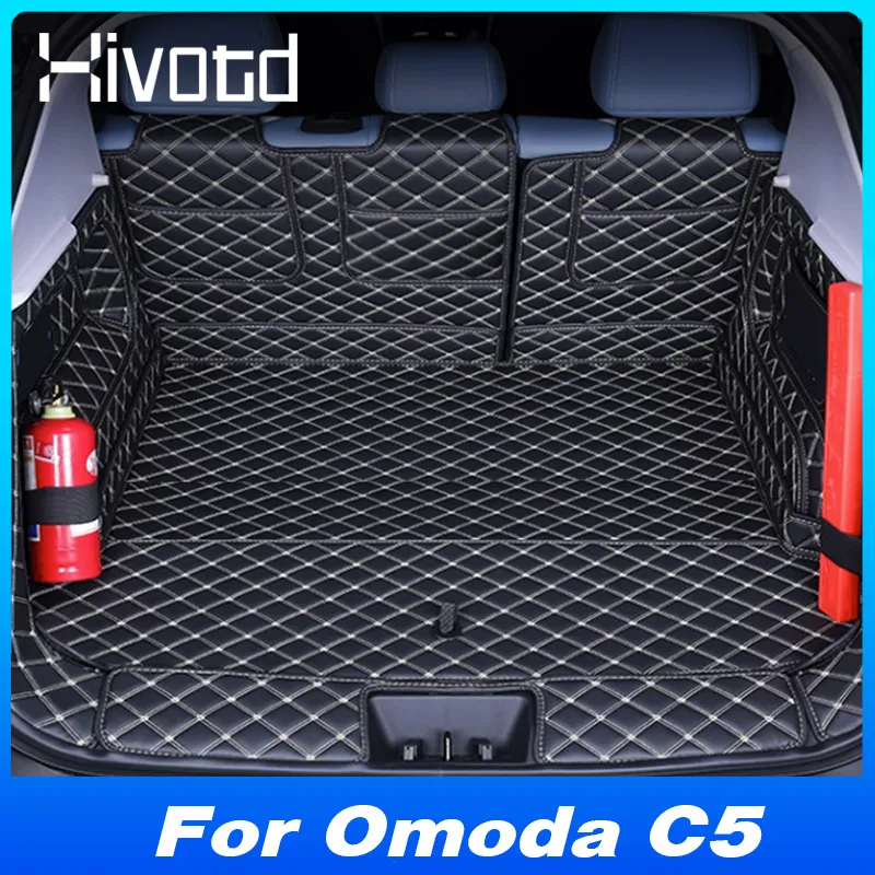 

Car Rear Trunk Carpet Anti-dirty Waterproof Decoration Protection Pad For Omoda C5 2024 Auto Interior Modification Accessories