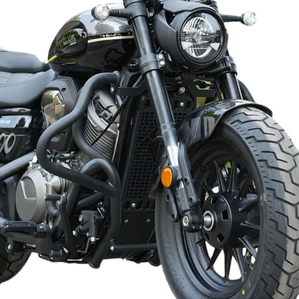 Fit For Benda Chinchilla 500 Chinchilla500 BD500 Motorcycle Bumper Crash Bar Frame Protectors Guard Bar Modification Accessories