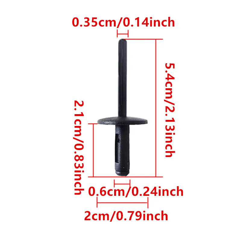 10/20Pcs For BMW 1 2 3 4 7 Series X1 X2 X3 X4 X5 X6 Z4 Mini Wheel Arch Flare Trim Moulding Rivet Bumper Clip Sideskirts 51717002