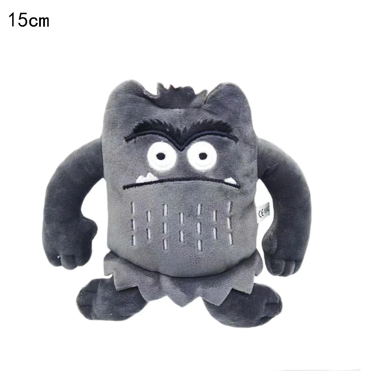 6pcs/lot The Color Monster Soft Plush Toy Kawaii Emotional Monster Doll Cartoon Plushie Stuffed Cushion Kids Christmas Gift