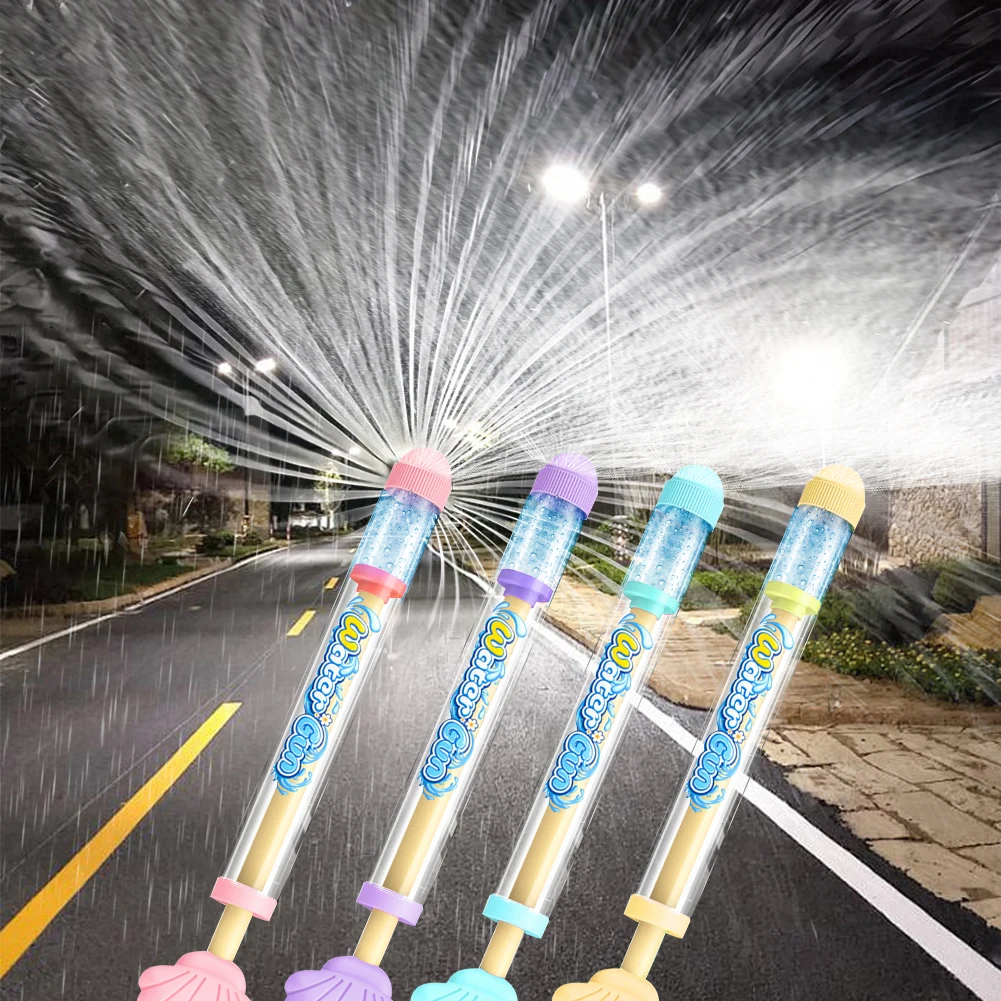 1-4 Stuks Vuurwerk Waterpistolen Speelgoed Watergevechten Uittrekbare Waterpistool Zee Strand Outdoor Speelgoed voor Kinderen Kinderen Jongens Meisjes Volwassenen