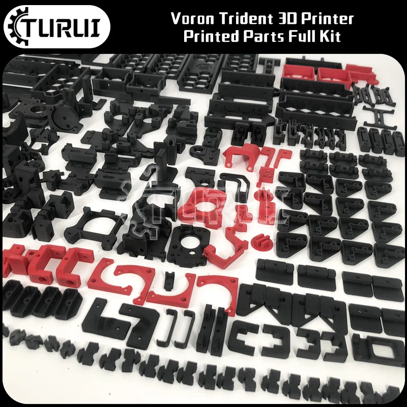 TUIRUI Voron Trident 3D Printer Printed Parts Full Kit Polymaker ABS Filament Voron1.9 v1.9 UP NEW