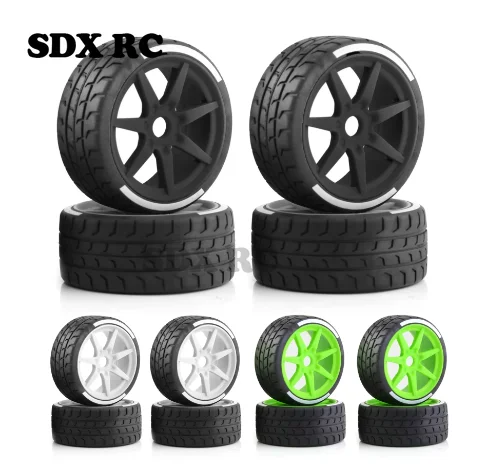 

4pcs 42x100mm 42/100 Tire Tyre 17mm Wheel Hex for Arrma 1/7 Infraction Limitless 1/8 HPI WR8 HSP Kyosho Tamiya RC Car Upgrades