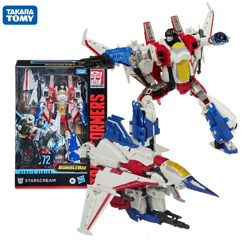 In Stock Transformation Toy TAKARA TOMY-Movie Studio Series SS-72 SS72 Starscream Voyager Movable Robot Toy Collection Gift