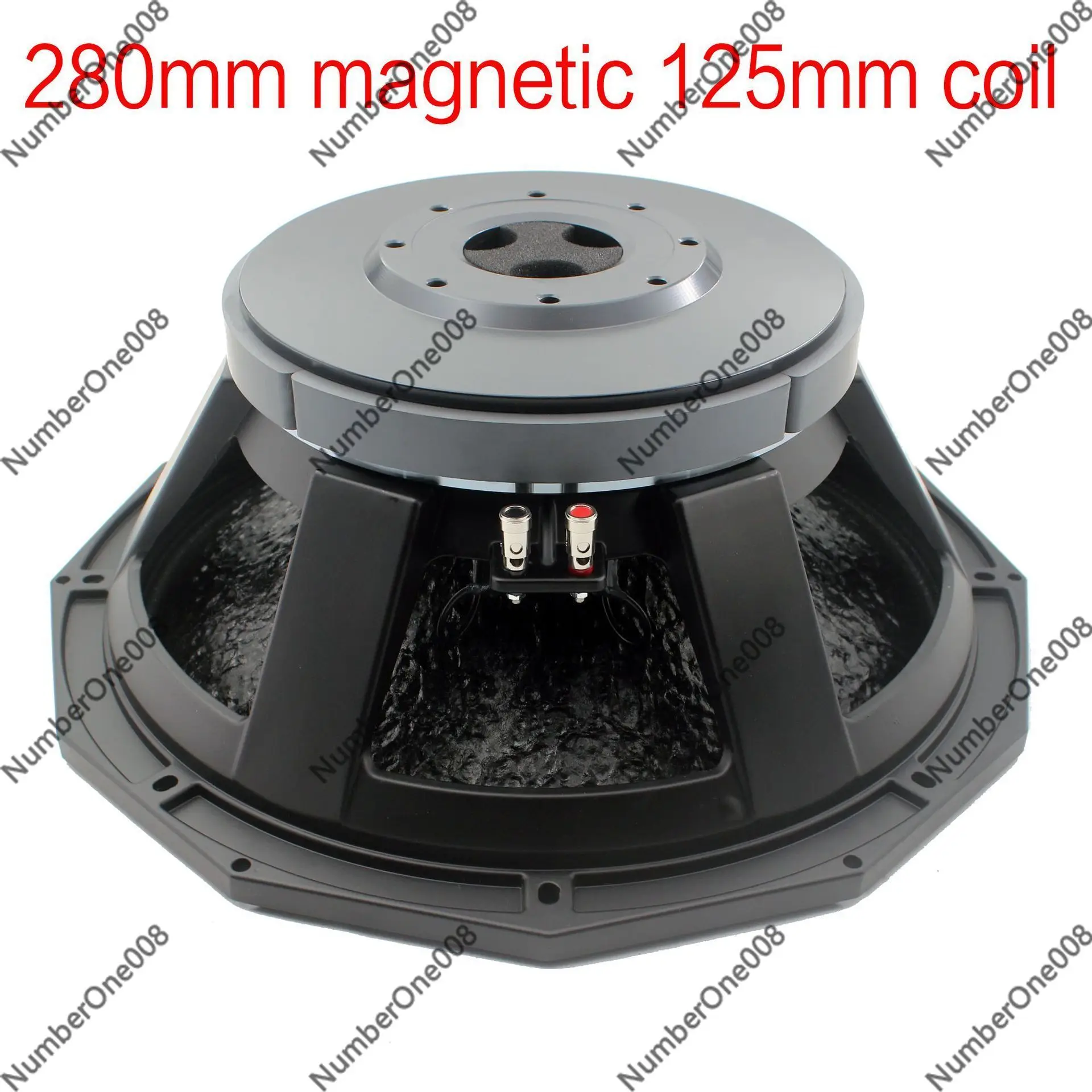 Professional 18-inch 280W Magnetic Subwoofer, High Power Speaker for Stage Performance DJ Sound System