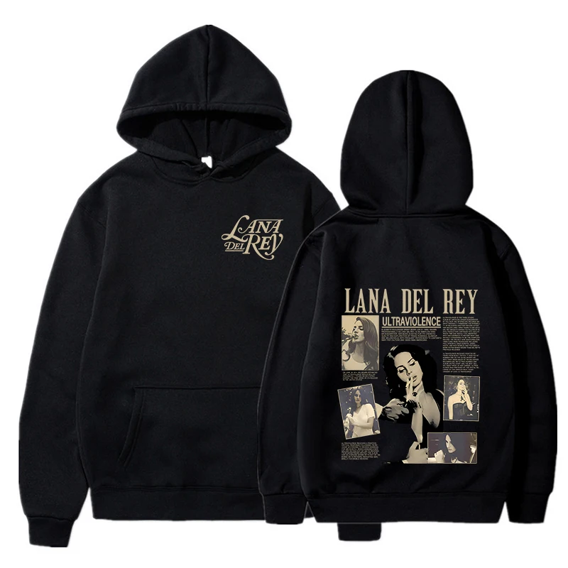 

Lana Del Rey Hoodies Singer Graphic Printing Sweatshirts for Fans Casual Long Sleeve Men/Women Clothing Sudaderas Hip Hop Hoody