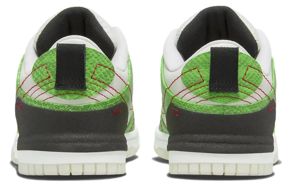 Nike Dunk Low Disrupt 2 Just Do It Snakeskin Green Women's Sneakers shoes With Original Box