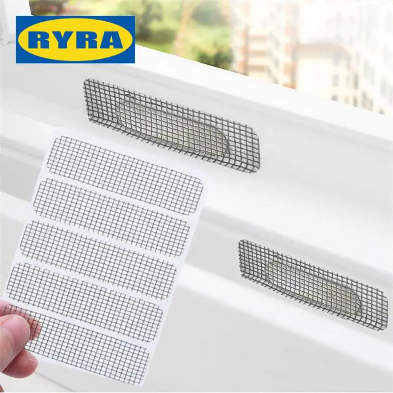 

Mosquito Screen Net Door Window Wall Patch Stickers Fix Net Mesh Adhesive Anti-insect Window Repair Accessories Repair Tape