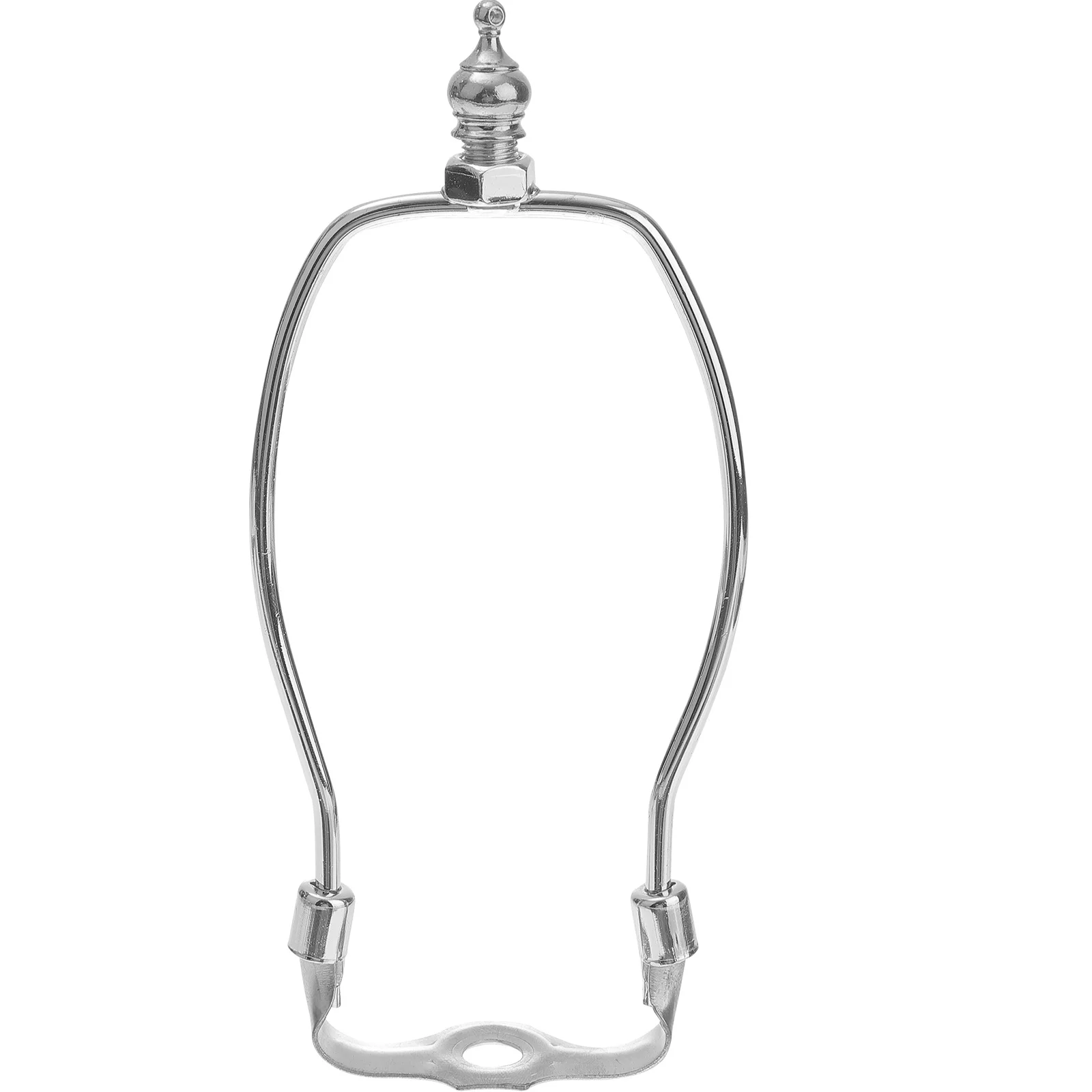 ขายึดโคมไฟแบบ 2 ชิ้น ทำจากโลหะโครเมียม สำหรับโคมไฟตั้งโต๊ะ โคมไฟตั้งพื้น ซ่อมแซม ทนทาน อุปกรณ์เสริมสำหรับไฟส่องสว่าง ทนทาน ป้องกันสนิม