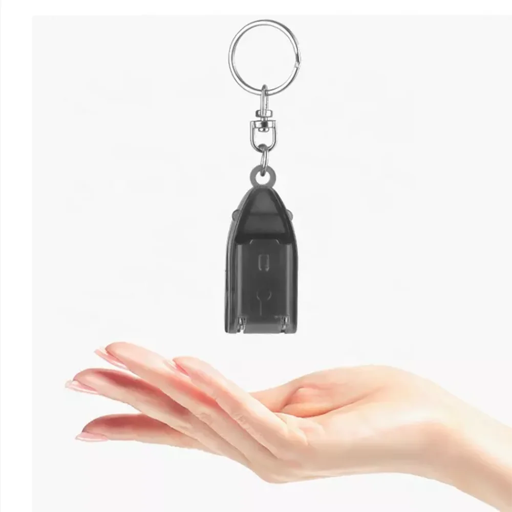 2023 Hot Best New Seller Mini Portable Nail Clipper Plastic Handle Rotary Nail Clipper with Key Ring from China Factory